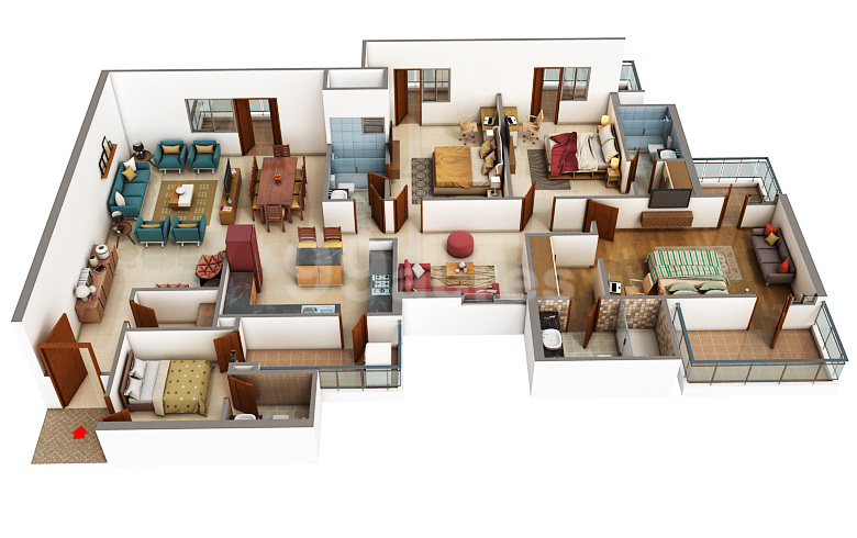 sushma belleza 3bhk sushma belleza 3bhk